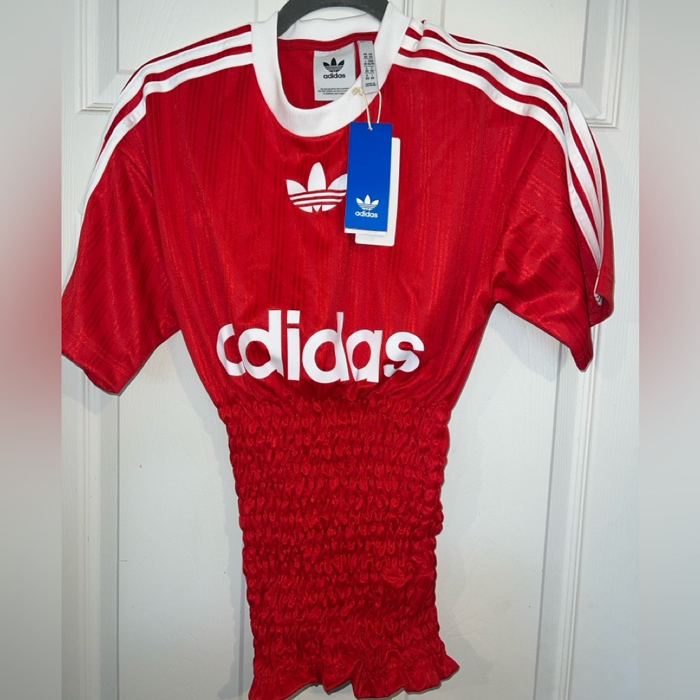 Custom Shirred Adidas Jersey -  XS